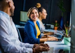 career advice woman happy at work